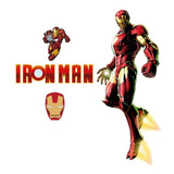 Superhéroes 4, Vinilo Decorativo Iron Man Calcomanía