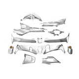 Kit Plasticos Completo Honda Nf 100 Wave Gris Mtc