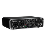 Interface Usb 2 Canais Midas 192 Khz Behringer Umc202hd