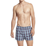 12 Boxer Trevira De Algodón Para Hombre - Diseños Surtidos