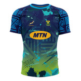 Camiseta De Rugby Picton Springboks Niños Full Color Elastiz