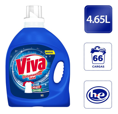 Detergente Líquido Viva Regular 4.65lt