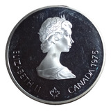 Moneda Canadá 10 Dólares Juegos Olímpicos Montreal 1976