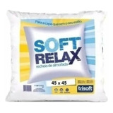 Kit 2 Enchimento De Almofada Soft Relax 45x45cm Trisoft