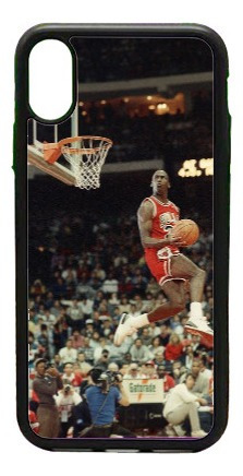 Funda Protector Para iPhone Jordan Vintage Nba