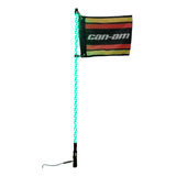 Antena Led Rgb 120 Cm Bandera Can Am Amarilla Atv Cuatrimoto