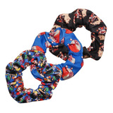 Scrunchies Anime Boku No Hero Dona Para Cabello 3 Piezas