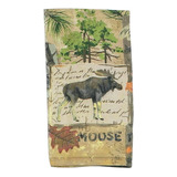 Toalla De Cocina Estampada Diseño Wilderness Trail Moose