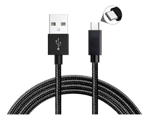 Cable Micro Usb 3 Metros De Larga Duración Carga Rápida