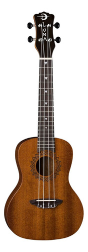 Luna Vintage Mahogany - Ukelele De Concierto Con Afinador Y 