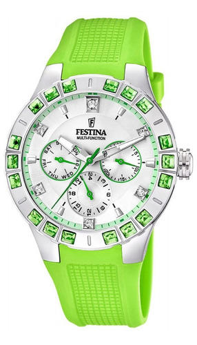 Reloj Festina F16559.4 Silicona Calendario Agente Oficial