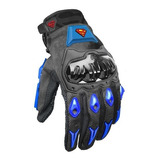 Guantes Para Moto Kov Dc Comics Súper Héroes Y Villanos Color Superman Talla 2x