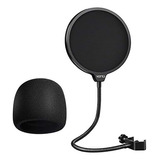 Yotto Micrófono Pop Filter Para Blue Yeti Y Cualquier Otro M