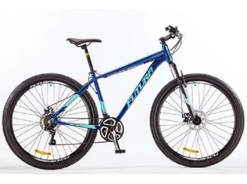 Bicicleta Mtb Futura Mantis R29 Aluminio Shimano Color Azul Oscuro