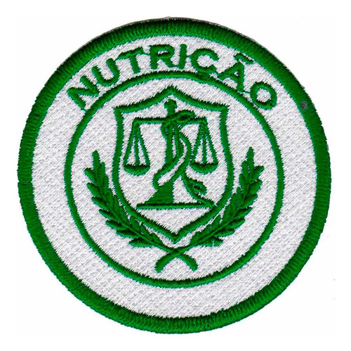Patch Bordado - Simbolo Faculdade Nutrição Ap00010-451