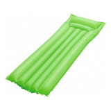 Colchoneta Inflable Verde De 1,80 Mts