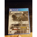 Tom Clancy's Rainbow Six Siege Juego Para Ps 4 Físico. 