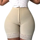 Panty Short Faja Mujer Colombiana Postparto Moldeador Cal Zm