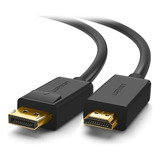 Cabo Adaptador Displayport Para Hdmi 4k Dp Hdmi 1m 1 Metro