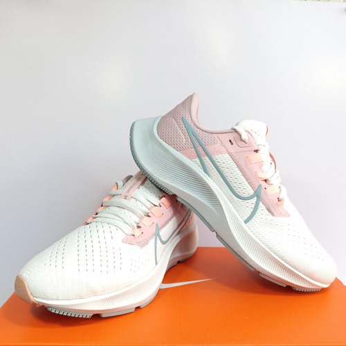 Tenis Nike De Mujer Pegasus 38 Blancos Originales / (#3mx)