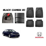 Tapetes Premium Black Carbon 3d Honda Accord 2008 A 2012