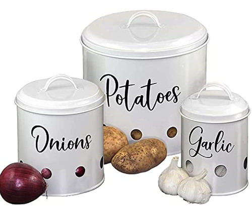 Home Acre Designs Juego De 3 Recipientes De Cocina - Recipie