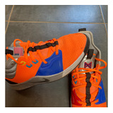 Nike Paul George Pg 3 Nasa Gs Total Naranja Negro Plata Azul