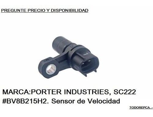 Sensor Velocidad Chevrolet Corsa Meriva Astra Negro S5447 Foto 8