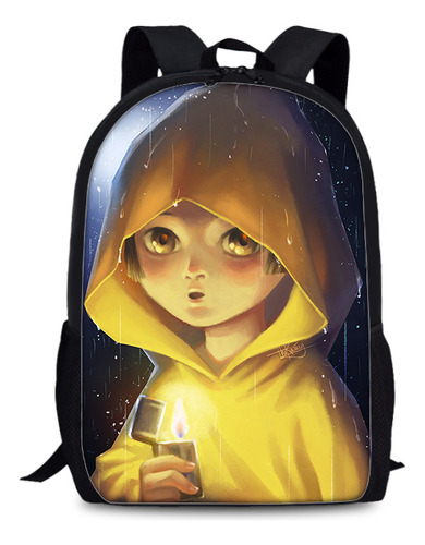 Mochila Estampada Little Nightmare 2 Little Girl Surrounding