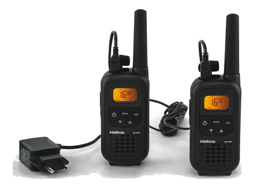 Kit Rádio Comunicador Walkie-talkie Rc 4002 Intelbras