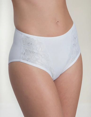 Panty Clásico Con Encaje Algodón Pima Oscar Hackman Pb9001