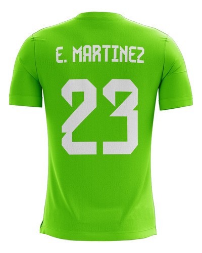 Camiseta Dibu Martinez Argentina Arquero Mundial Niños Full