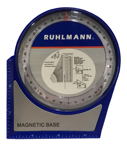 Medidor Nivel Angular Goniómetro Magnético Ángulos Ruhlmann