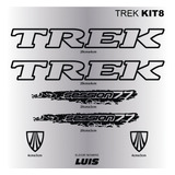 Trek Kit8 Sticker Calcomania Para Cuadro De Bicicleta Bici