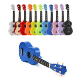 Ukelele Guitarra Soprano Infantil Niños Juguete Con Funda