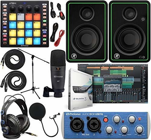 Audiobox 96 Audio Interface Kit De E  Completo Paquete ...