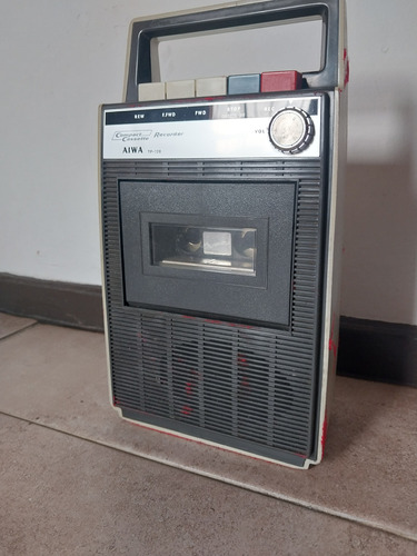 Antiguo Reproductor De Cassette Aiwa Tp-728