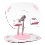 Soporte 360 Ajustable Plegable Para Tableta/télefono Rosa