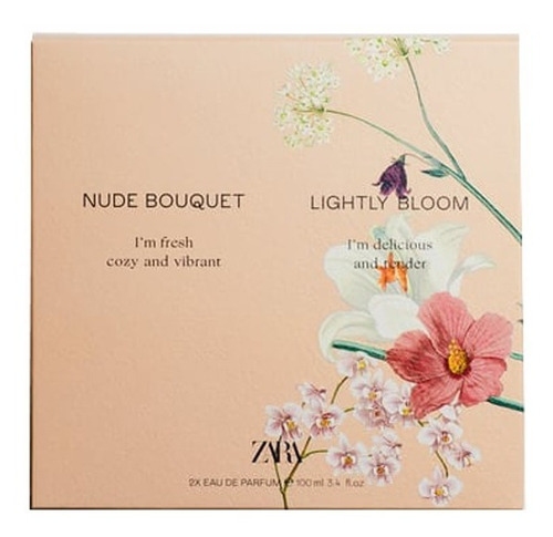Zara Nude Bouquet+lightly Bloom 100ml Edp | Maxperfume
