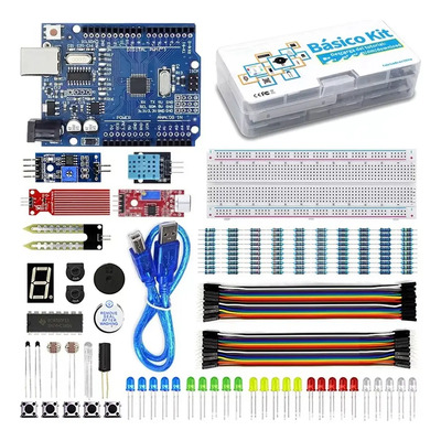 Kit Electronica Básico Inicio Compatible Con Arduino Uno R3 | Envío gratis