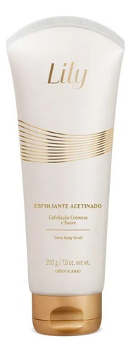 Lançamento Esfoliante Corporal Lily 200g - O Boticário 