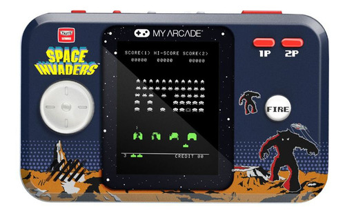 Mini Consola Portatil My Arcade Pocket Pro Space Invader