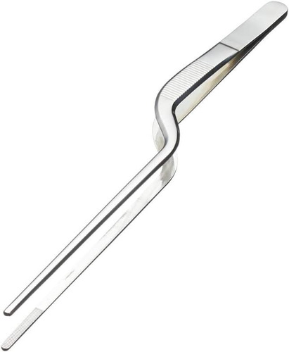 Pinza Gastronómica Para Emplatar Angular 21.5 Cm Profesional