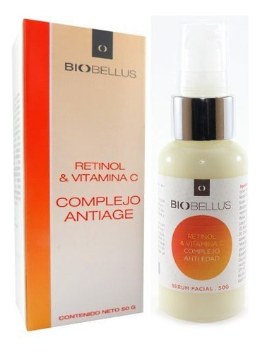 Sérum Retinol Y Vitamina C Biobellus De 50g