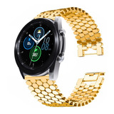 Correa Compatible Con Galaxy Watch 3 45 Mm De Eslabones