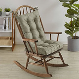 Sweet Home Collection Rocking Chair Cushion Premium Tufted P