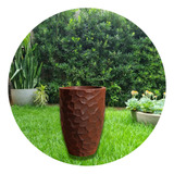 Vaso Decorativo Para Plantas E Flores Coluna Pedra 41x30 P
