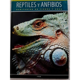 Libro Reptiles Y Anfibios 3d Con Lentes. Impecable Estado