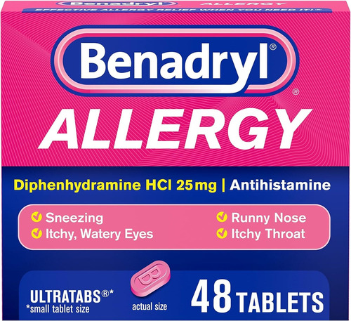 Benadryl Allergy  48 Tablets 