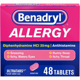 Benadryl Allergy  48 Tablets 